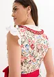 Tyrolerkjole med brodert forkle (2-delt sett), bonprix