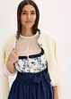 Tyrolerkjole med brodert forkle (2-delt sett), bonprix