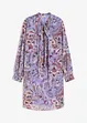 Tunikakjole i chiffon med knyting i halsen, bonprix