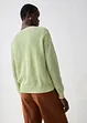 Cardigan med hullmønster, bonprix