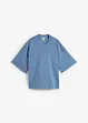 Oversized topp i formstabil økologisk bomull, bonprix