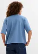 Oversized topp i formstabil økologisk bomull, bonprix