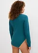 Ribbet body i 100% bomull, bonprix