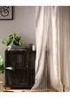 Gardin med resirkulert polyester og grafisk mønster (1-pack), bonprix