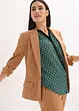 Blazer med draperte ermer, bonprix