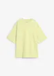 Oversized topp i formstabil økologisk bomull, bonprix