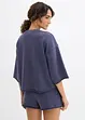 Oversized sweatshirt i myk bomullsmiks, bonprix