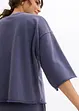 Oversized sweatshirt i myk bomullsmiks, bonprix
