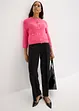 Kort cardigan med pynteknapper, bonprix