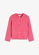 Kort cardigan med pynteknapper, bonprix