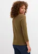 Oversized topp i 100% økologisk bomull, bonprix