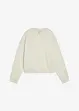 Oversized sweatshirt i 100% økologisk bomull, bonprix