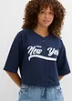 Oversized sweatshirt i myk bomullsmiks, bonprix