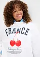Oversized sweatshirt i 100% økologisk bomull, bonprix