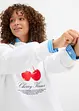 Oversized sweatshirt i 100% økologisk bomull, bonprix