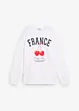 Oversized sweatshirt i 100% økologisk bomull, bonprix