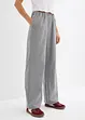 Slip on-bukse med vide ben, bonprix