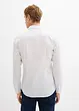 Business-skjorte med stretch og minimønster, Slim Fit, bonprix