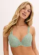 Padded-BH med blomsterblonde, bonprix